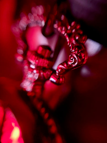 “Fire Iris” Choker