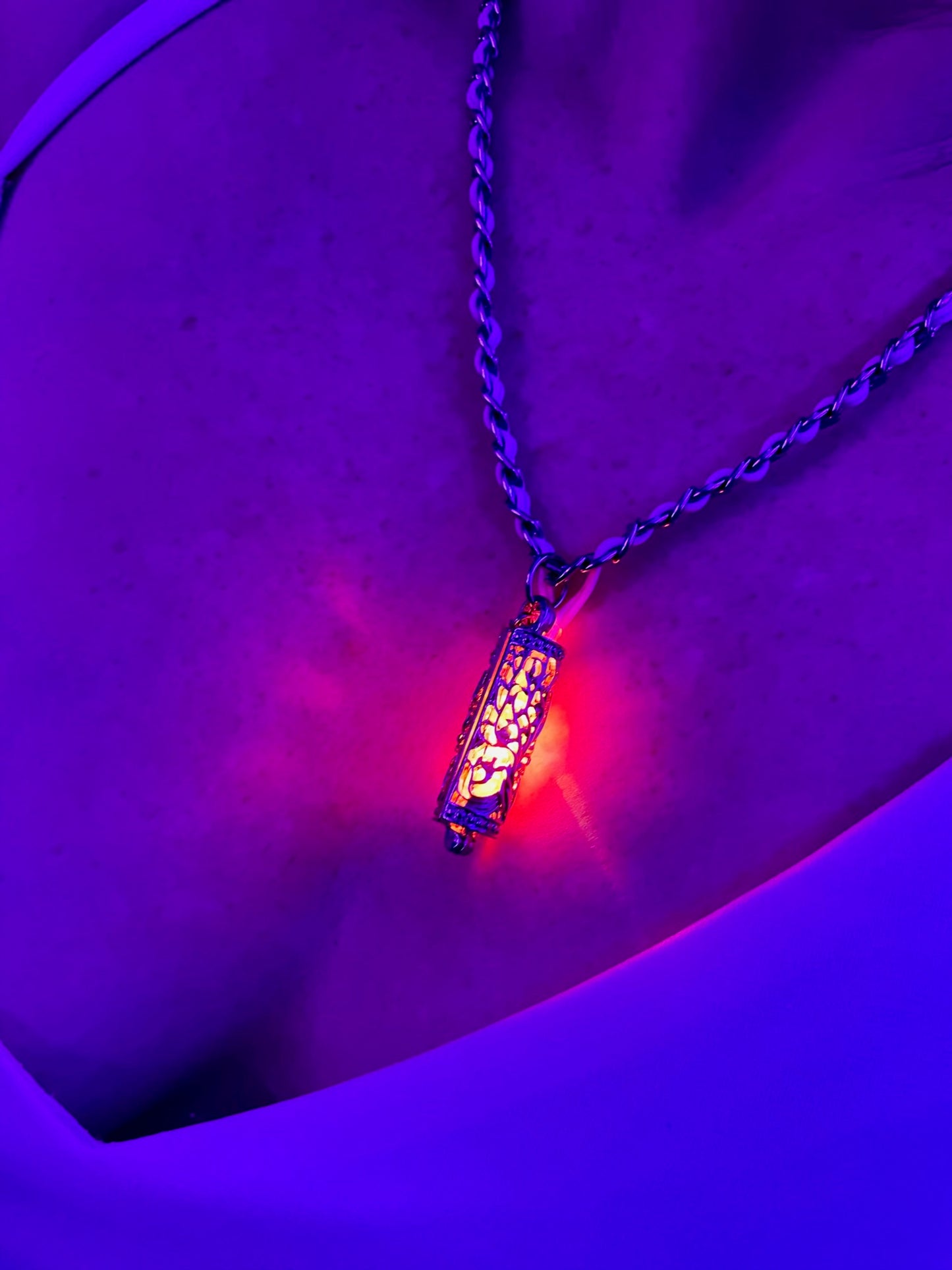 “Candelabra” Pendant Necklace