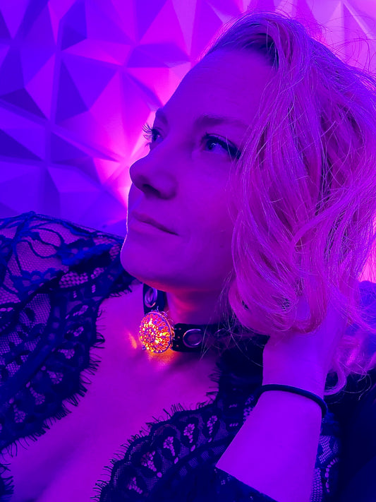 “Stained Glass” V Choker