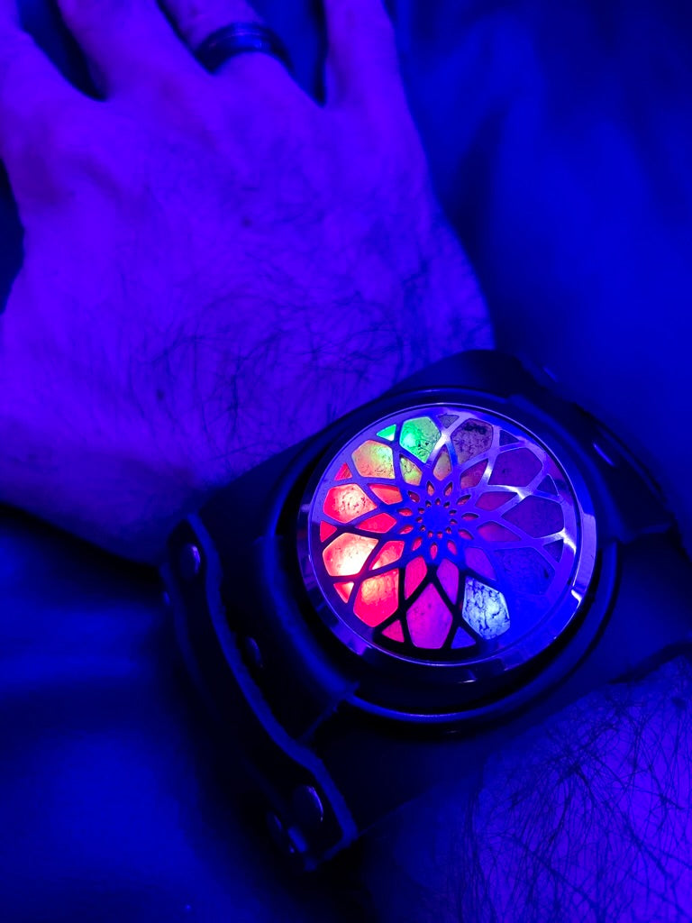 RGB "Kaleidoscope" Pendant Cuff