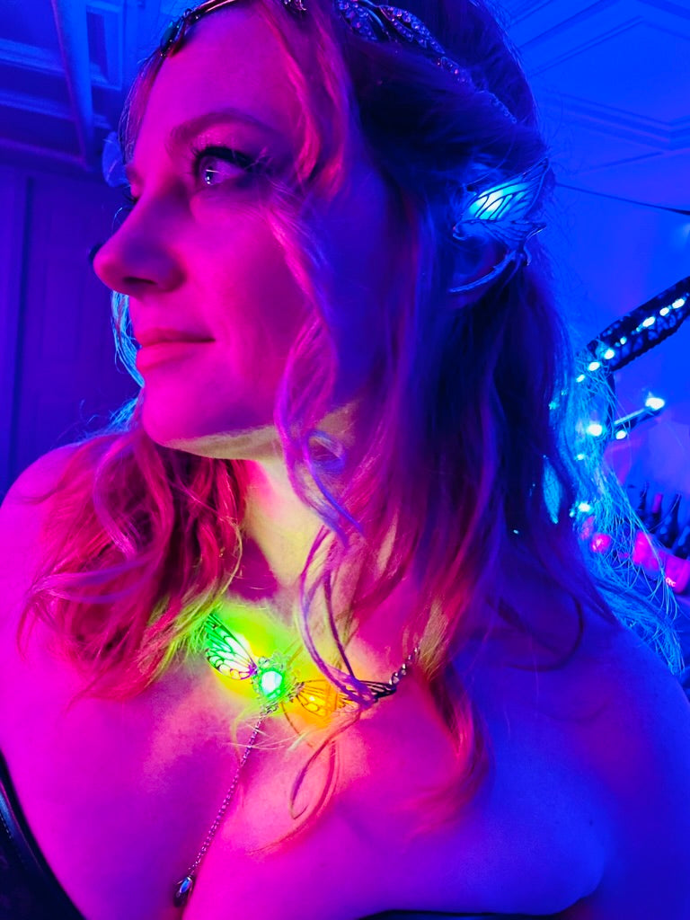 "Elvish Fairy Wing" Necklace